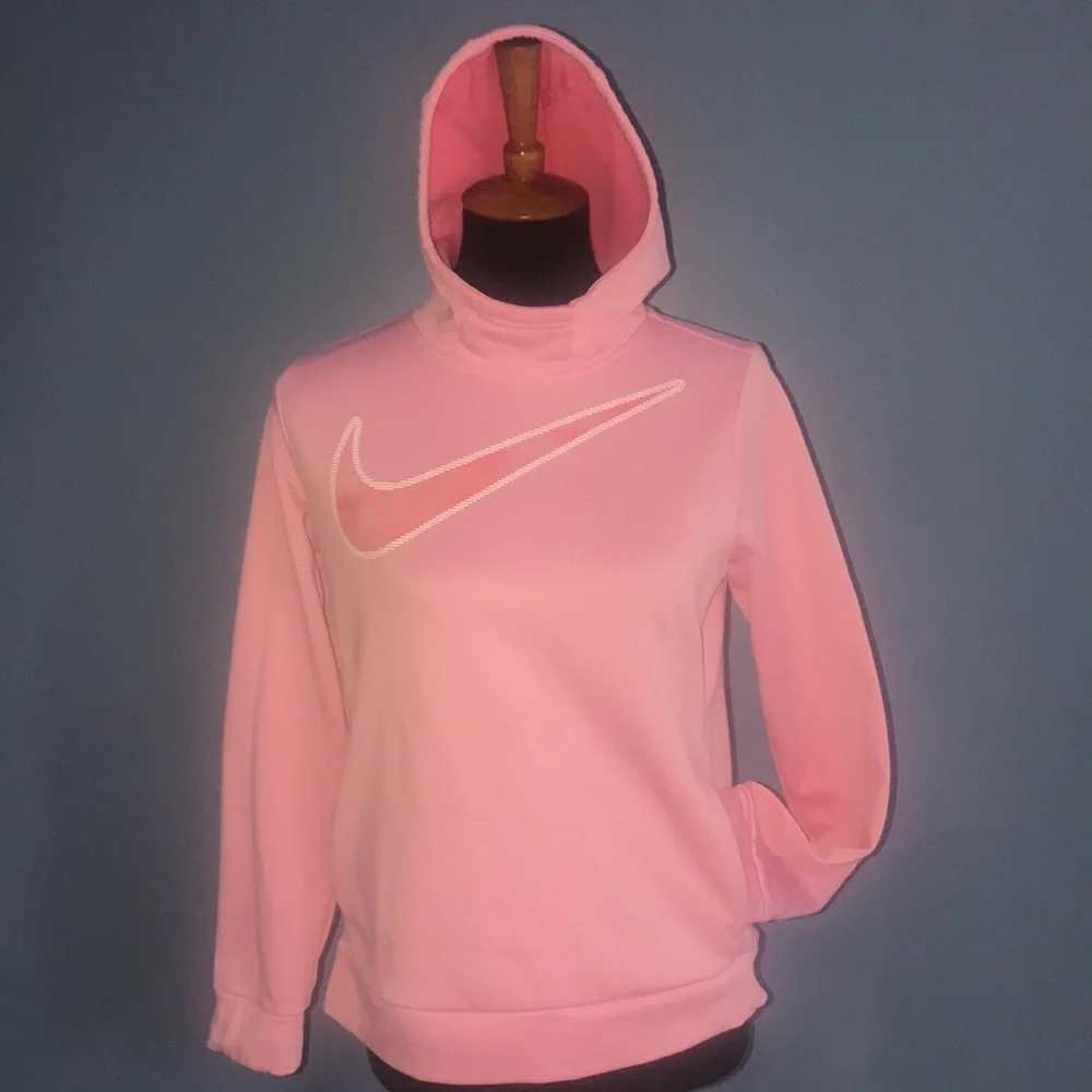 Pink Nike hooded sweatshirt youth size XL - Picture 1 of 6
